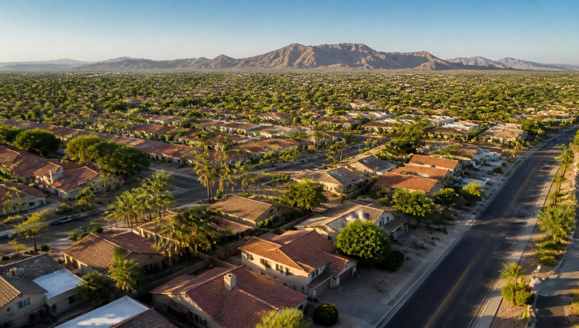 Neighborhood aerial
